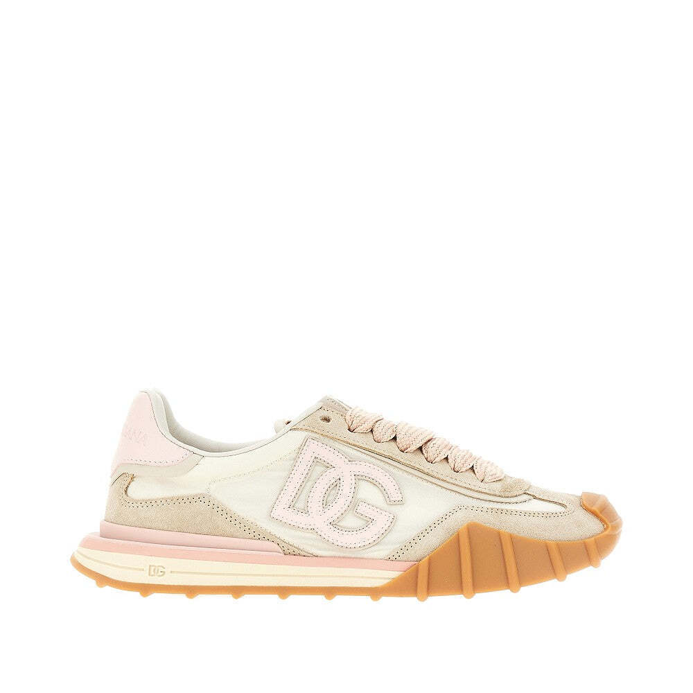 Dolce&Gabbana Suede Leather And Nylon Dg Athletic Sneakers